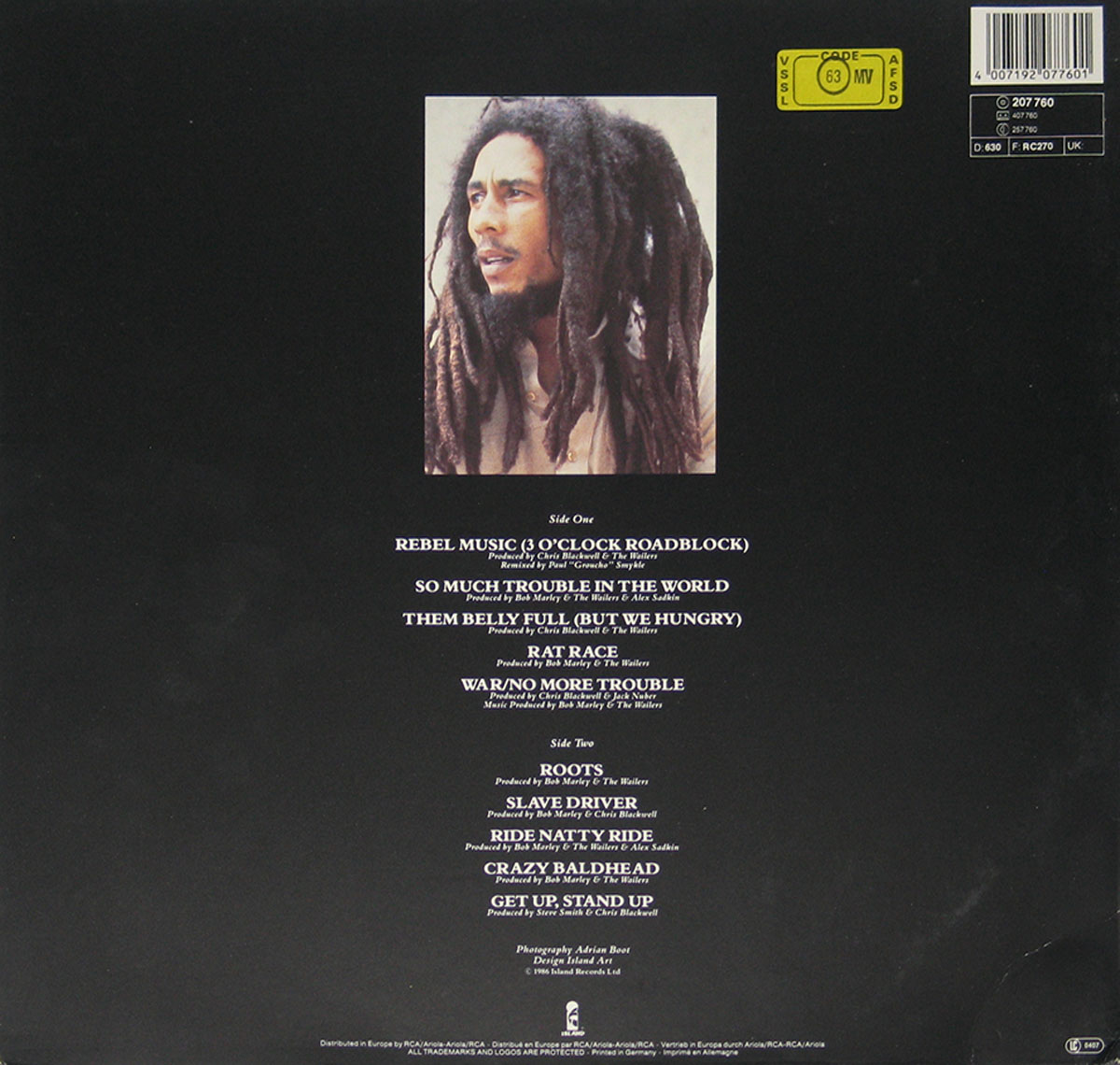 High Resolution Photo #11 bob marley rebel music